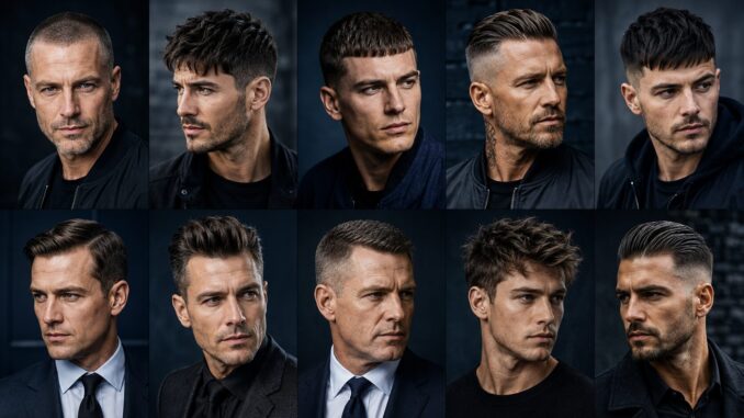männer frisuren dünnes haar
