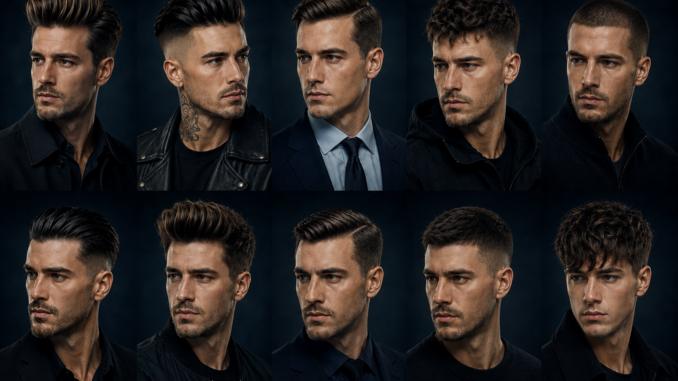 ovales gesicht frisuren männer
