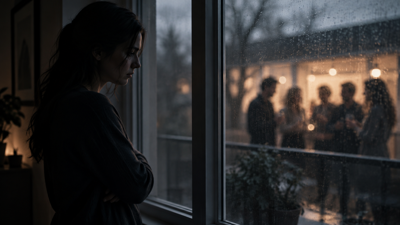 Isolation von Familie und Freunden
