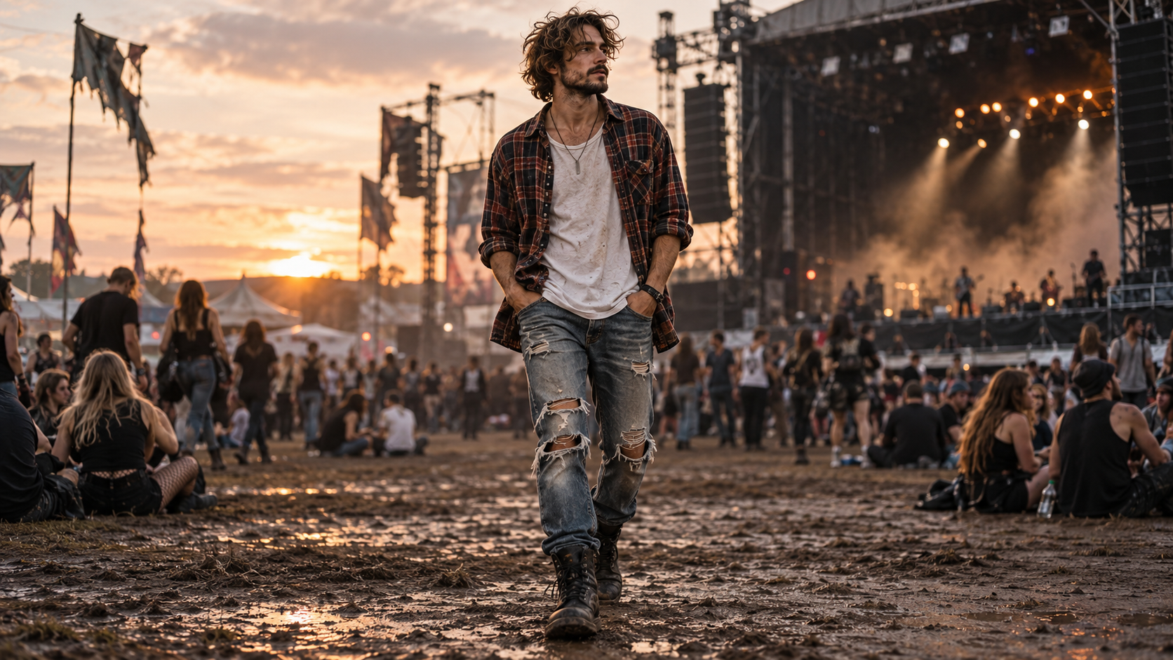 10. Der Rebellische Grunge-Look