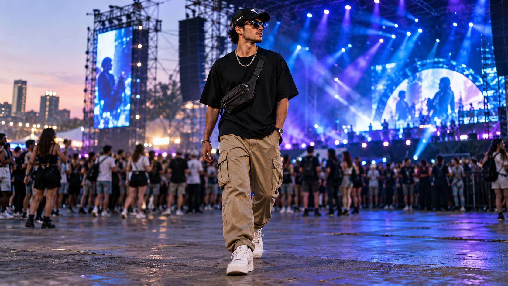 2. Der Streetwear-Festival-Look
